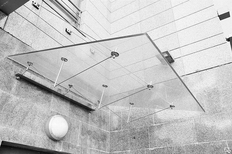 <span style="font-weight: bold;">Стеклянные козырьки</span>